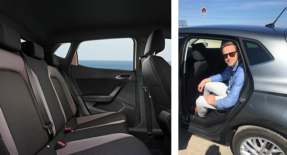 Baksätet är ett rejält lyft jämfört med föregångarens.