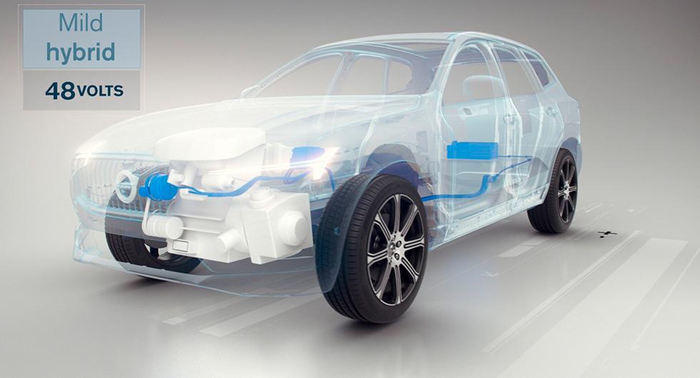 Elmotor i alla Volvos bilar 2019