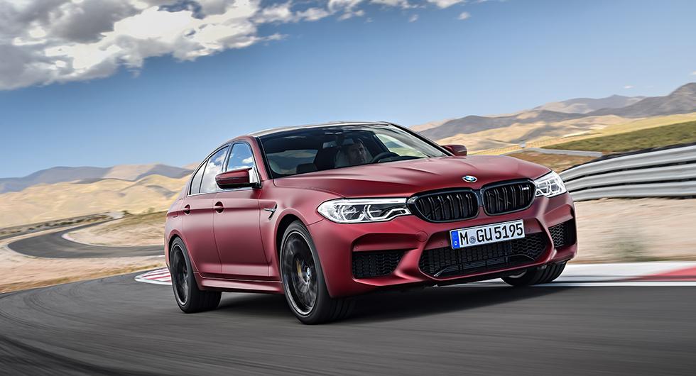 Här är den bayerska besten BMW M5
