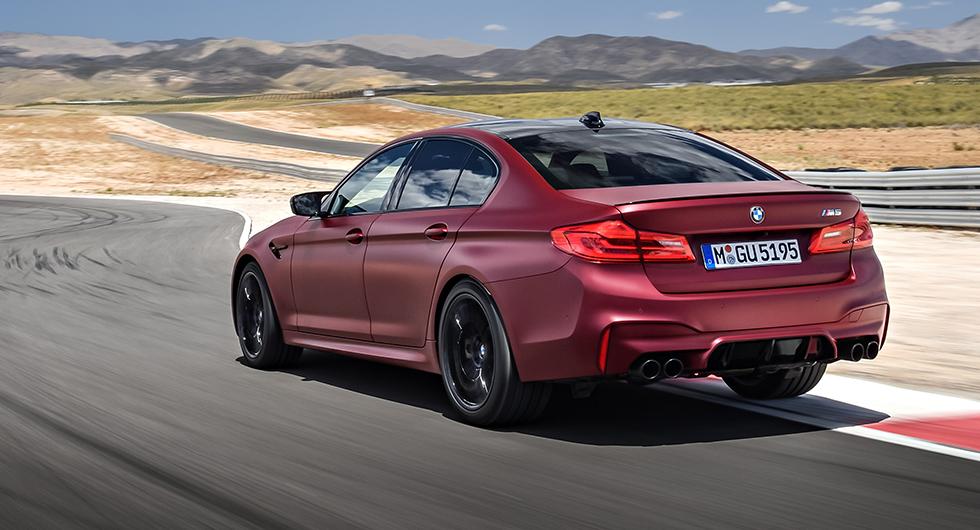 Här är den bayerska besten BMW M5