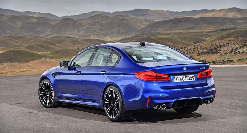 Här är den bayerska besten BMW M5