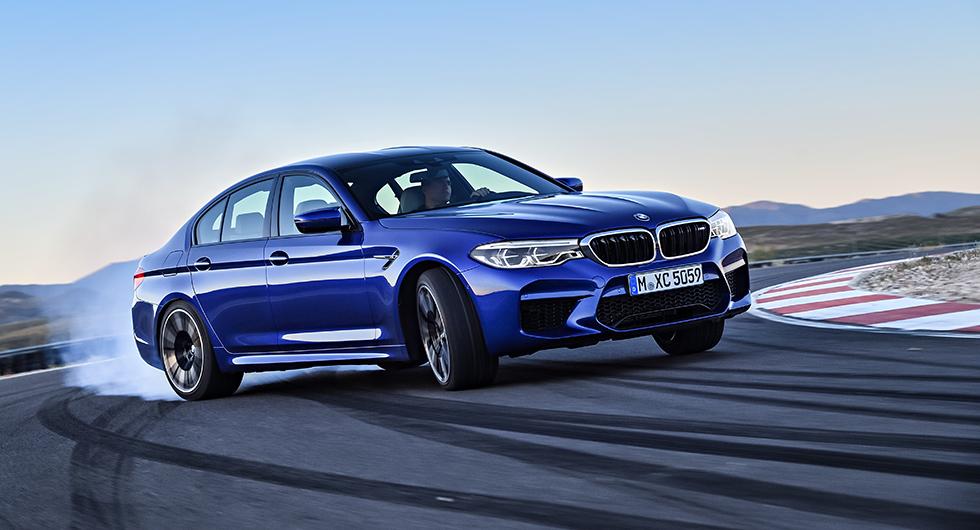 Här är den bayerska besten BMW M5