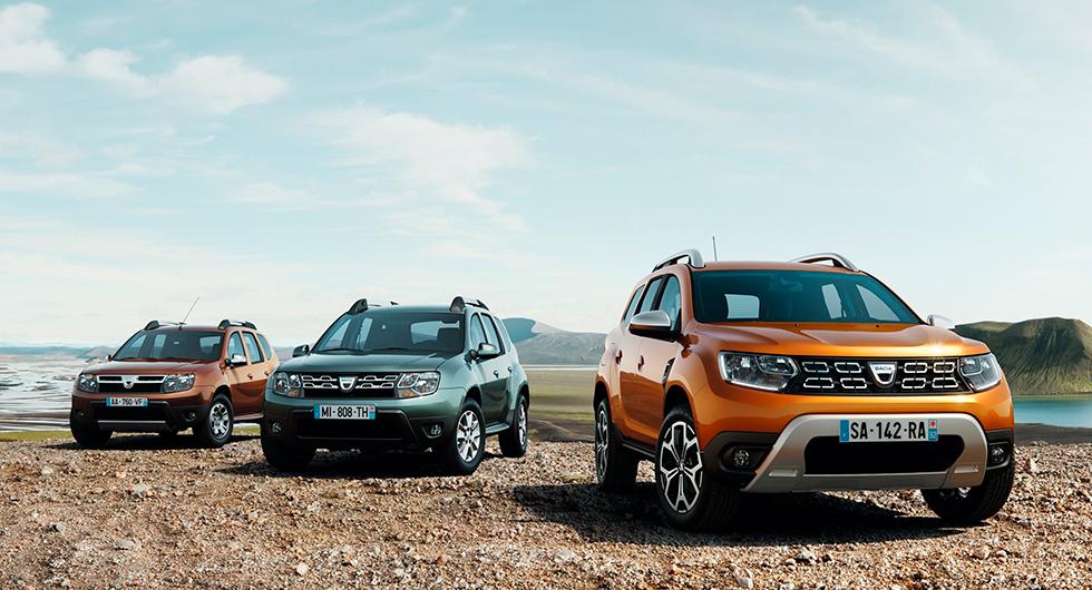 Dacia förnyar Duster