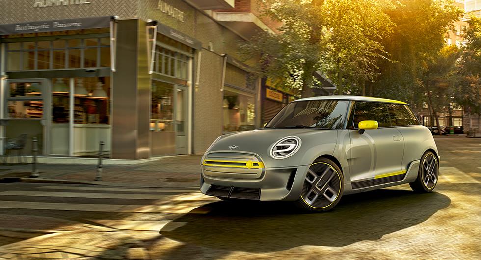 Helt eldriven Mini på gång