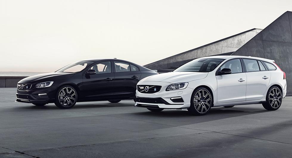 Kolfiber pressar ner Polestarvolvo