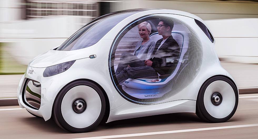 Framtidens smarta citybil