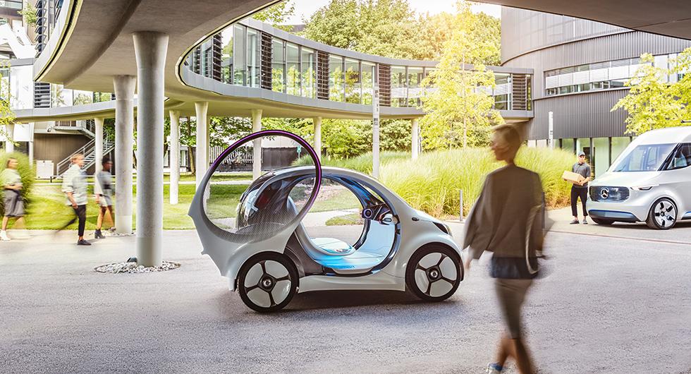 Framtidens smarta citybil