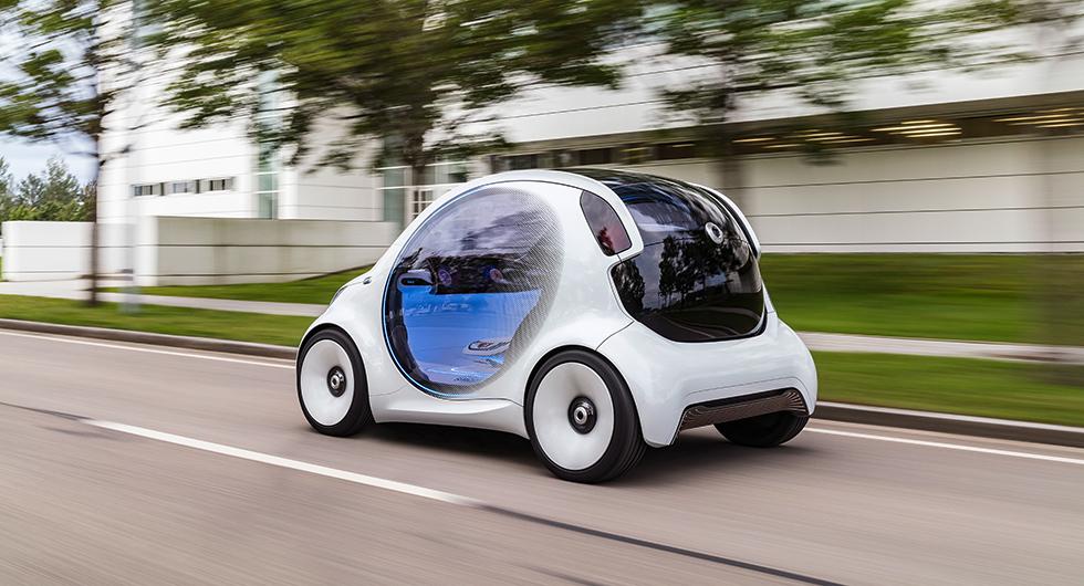 Framtidens smarta citybil
