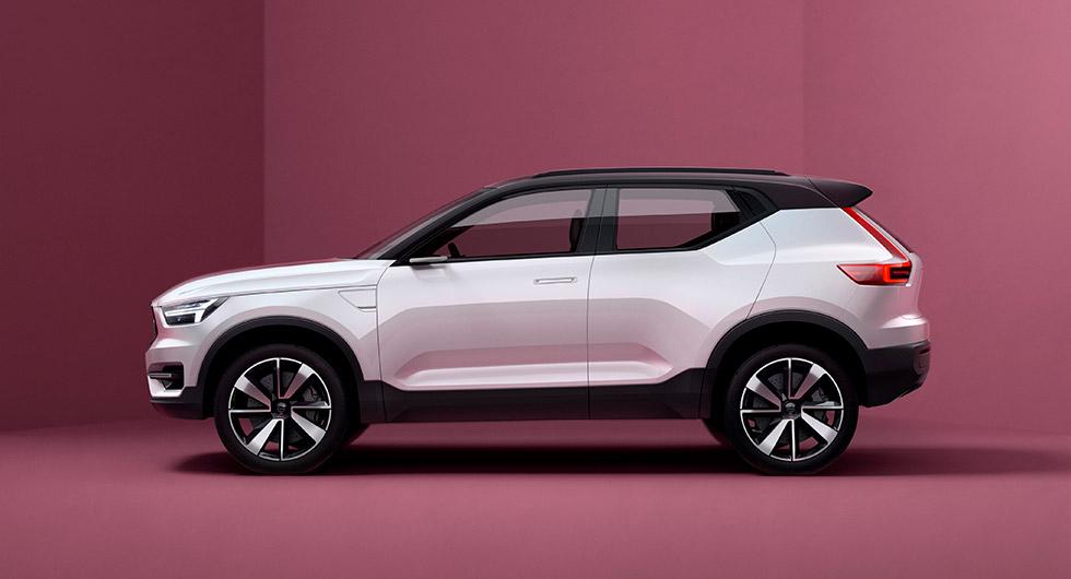 Konceptet 40.1 som Volvo visade i maj 2016 ger en antydan om hur nya XC40 kan komma att se ut.