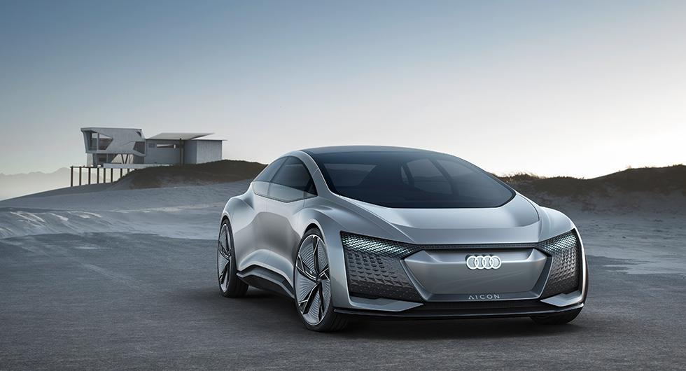 Audi Aicon styr själv in i framtiden