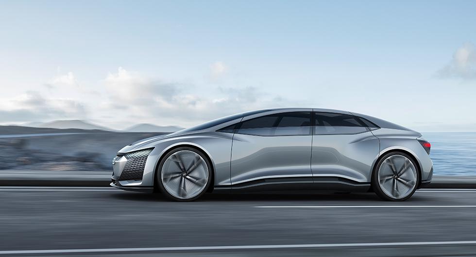 Audi Aicon styr själv in i framtiden