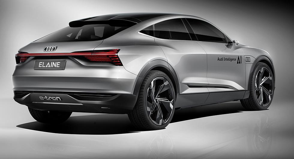 Audi döper el-suv till Elaine