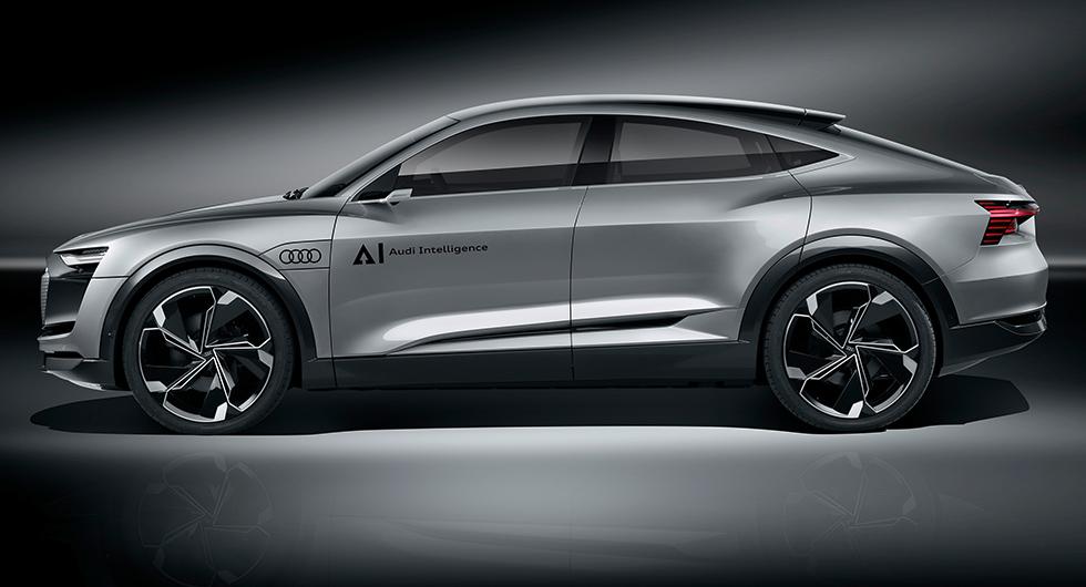 Audi döper el-suv till Elaine