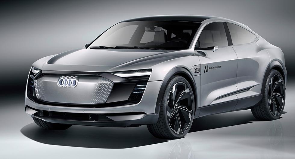 Audi döper el-suv till Elaine