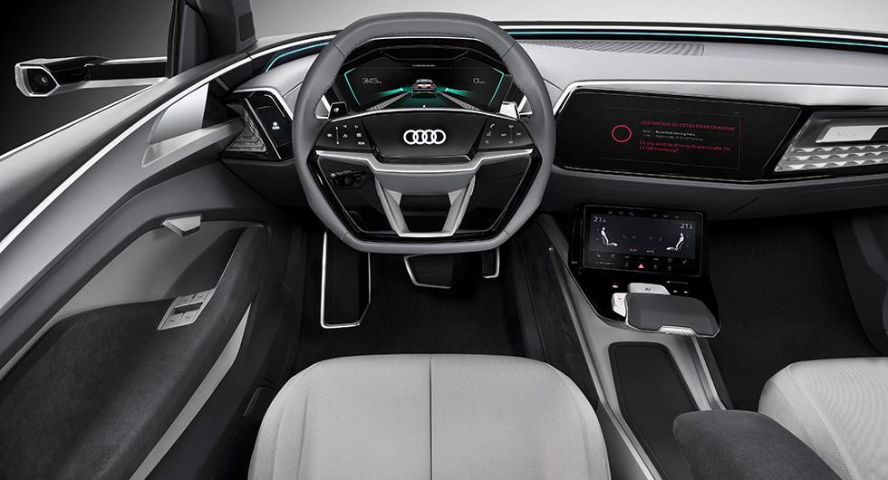 Audi döper el-suv till Elaine