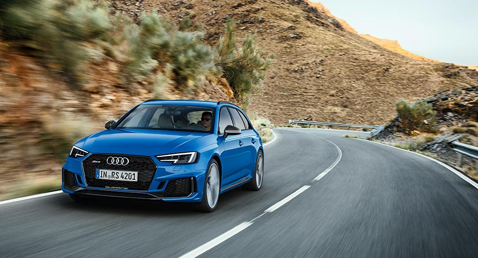 Audi RS4 Avant – fartfyllt familjeåk