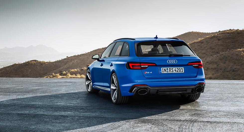 Audi RS4 Avant – fartfyllt familjeåk