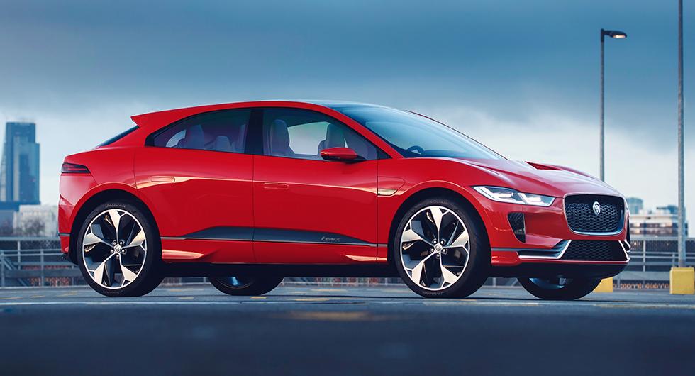 Jaguars kommande eldrivna suv I-Pace har bara visats som prototyp hittills.