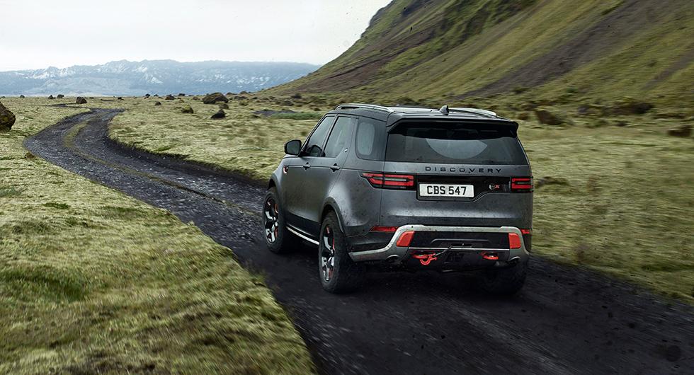 Discovery SVX liknas vid en bergsget
