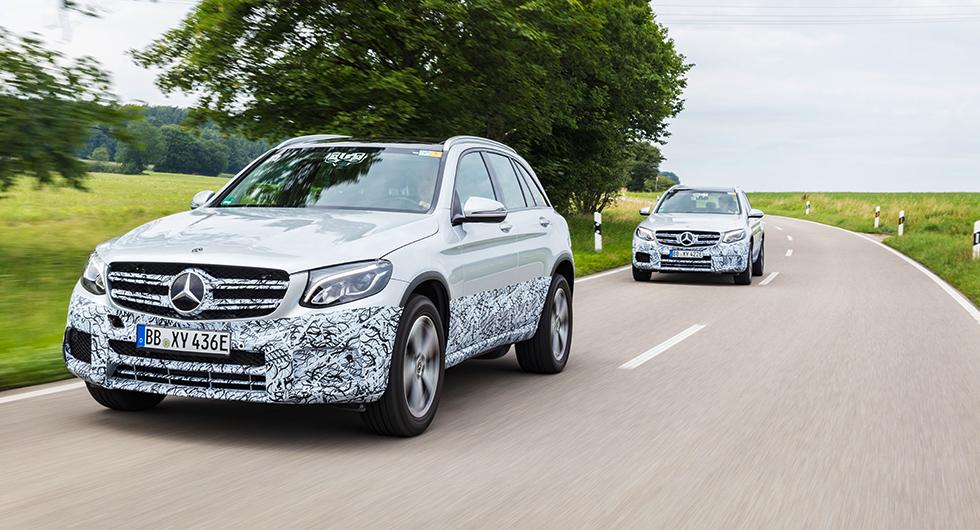 Mercedes GLC blir laddbar vätgasbil