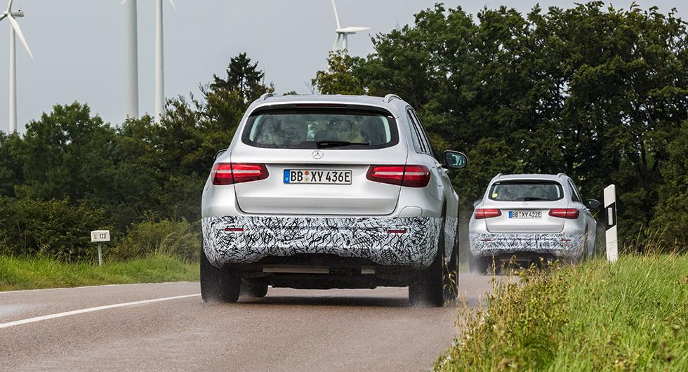 Mercedes GLC blir laddbar vätgasbil