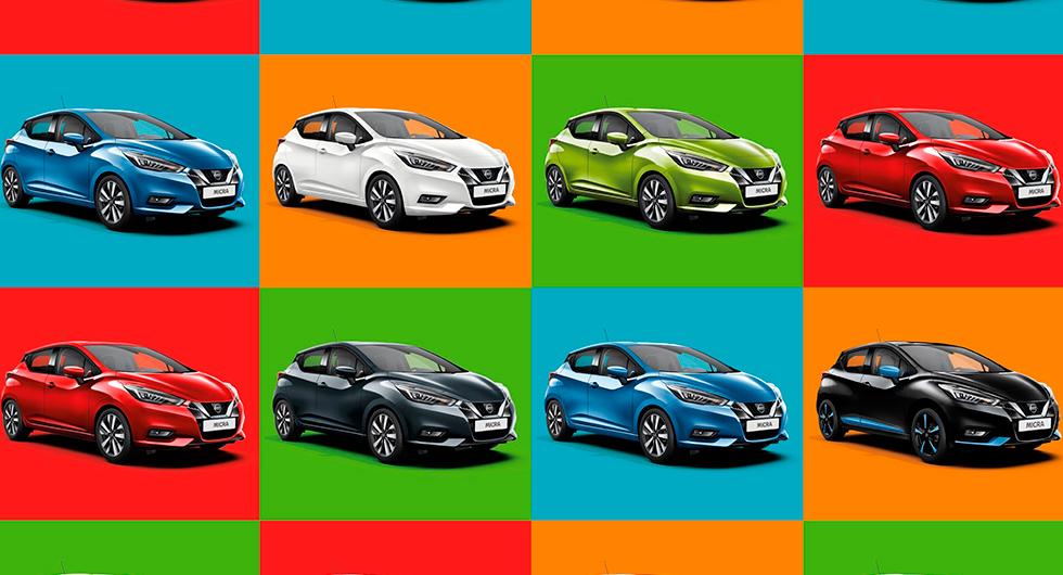 Analysen av europeiska förares färgval på bilar gjordes av Nissan som ett led i att marknadsföra nya versionen av småbilen Micra, vilken kan fås i tio olika färger.