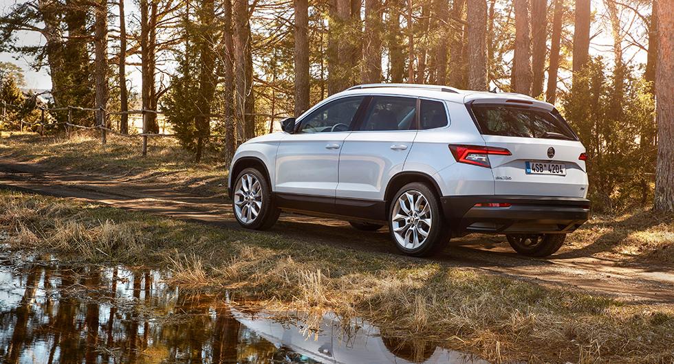 Prislapp bestämd på Skoda Karoq