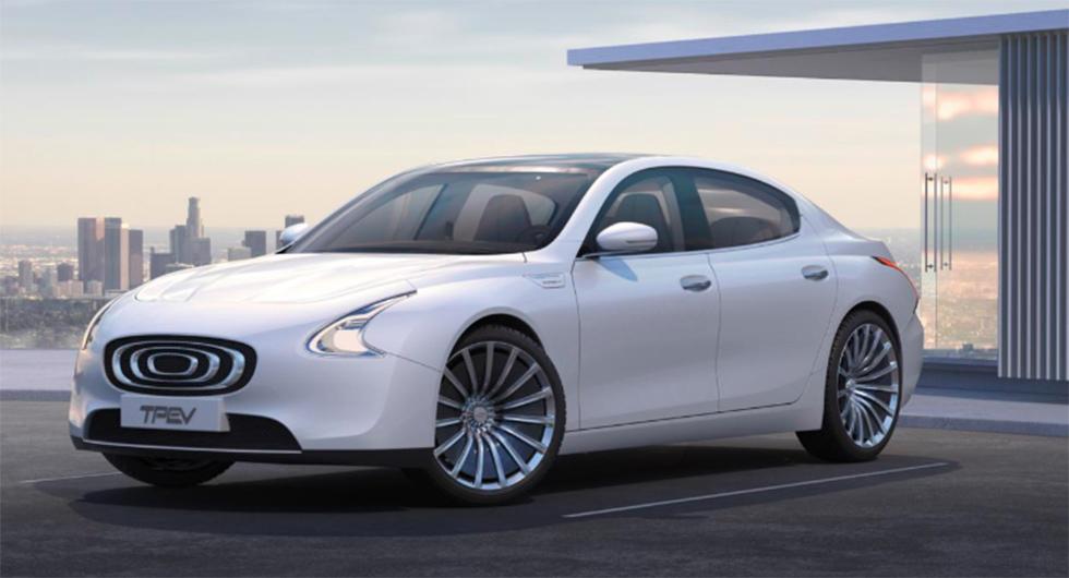 Thunder Power jobbar sedan tidigare också på en eldriven sedan.
