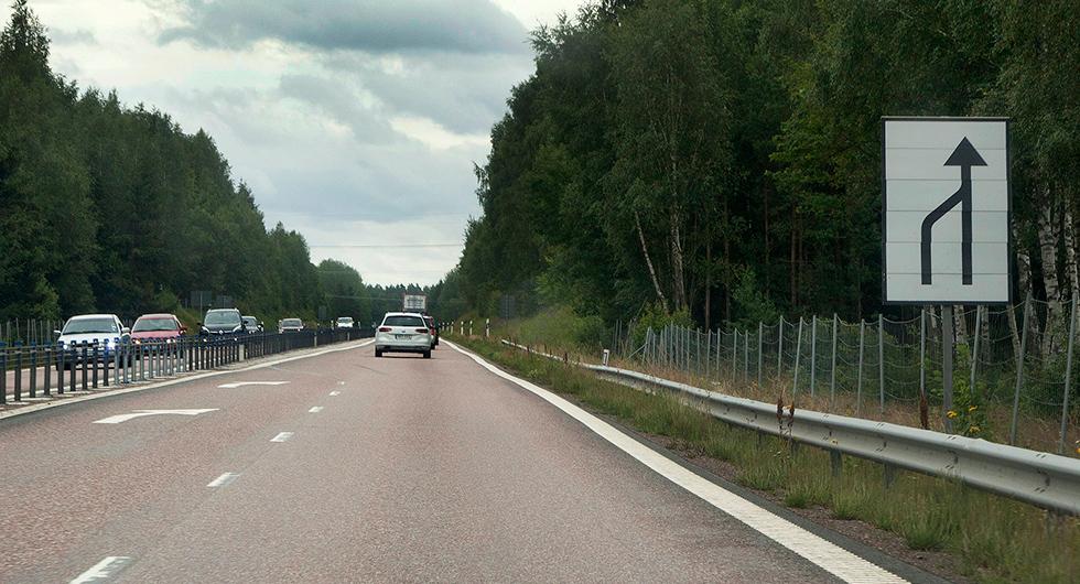 Fel längd på omkörningsfil ger längre resa