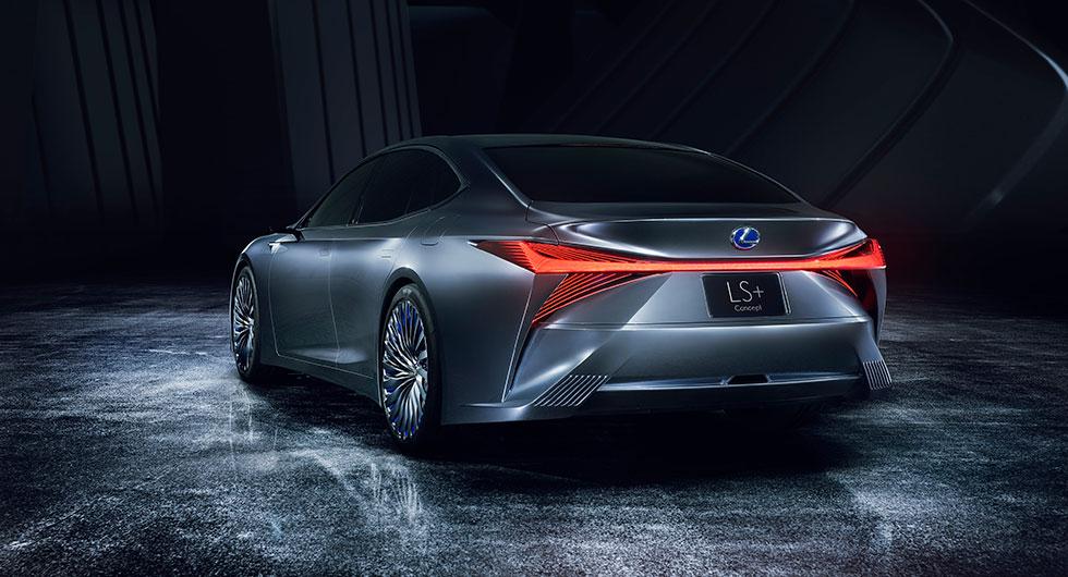 Lexus LS+ kan köra själv