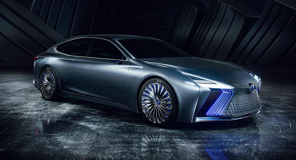 Lexus LS+ kan köra själv