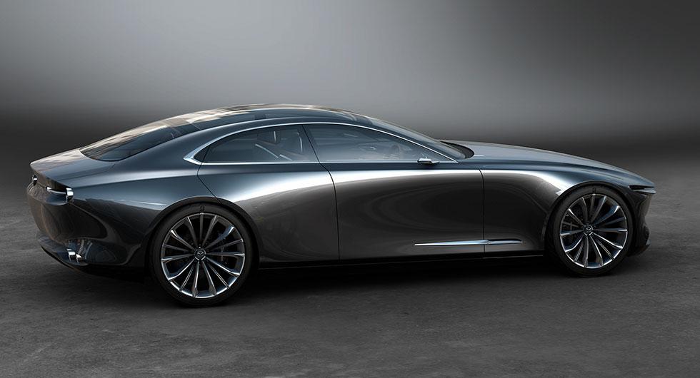 Mazda Vision Coupe blickar framåt