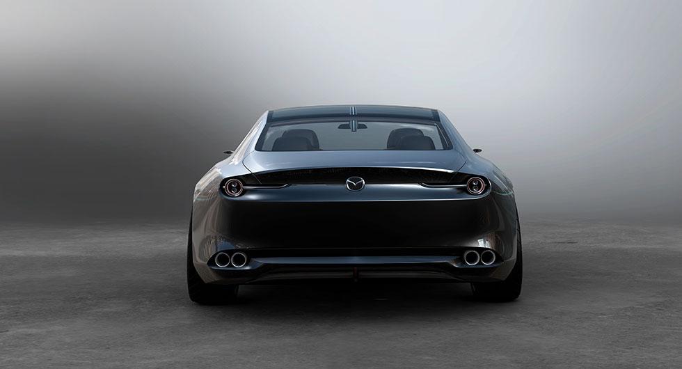 Mazda Vision Coupe blickar framåt