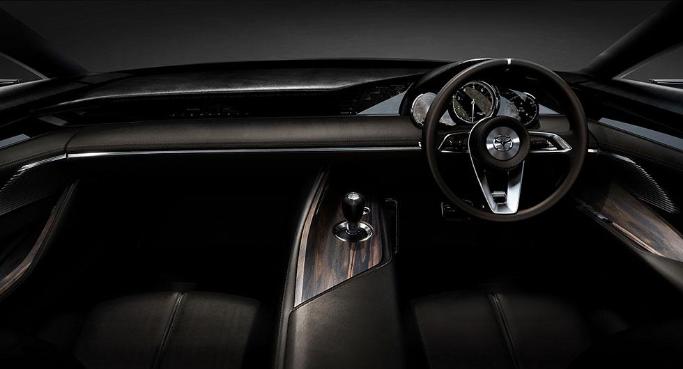 Mazda Vision Coupe blickar framåt