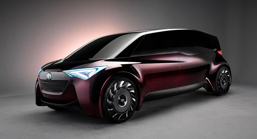 6-sitsig vätgasbil från Toyota