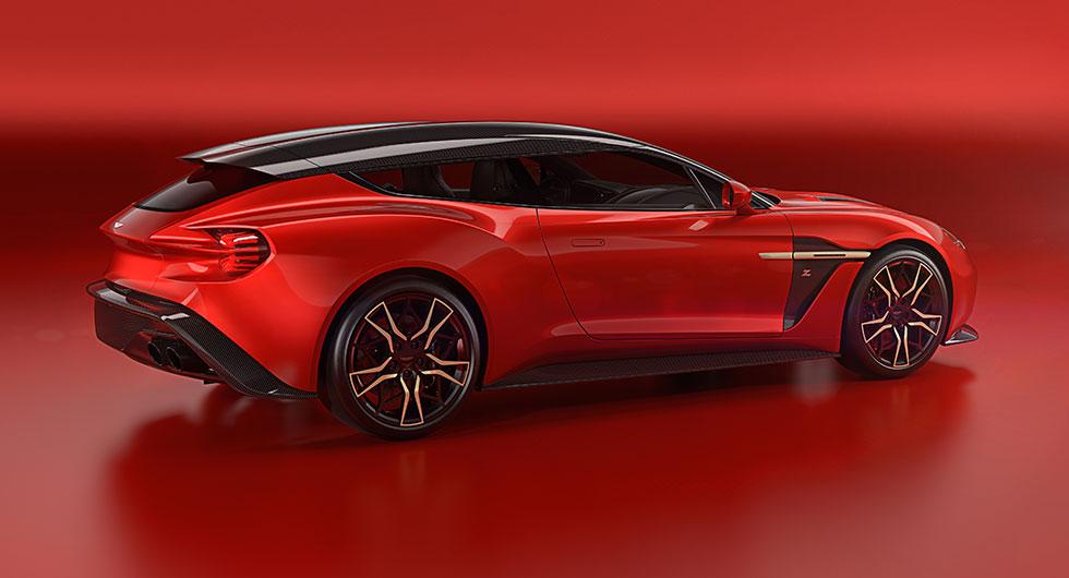 Fler bilder på Aston Martins Zagato-kombi