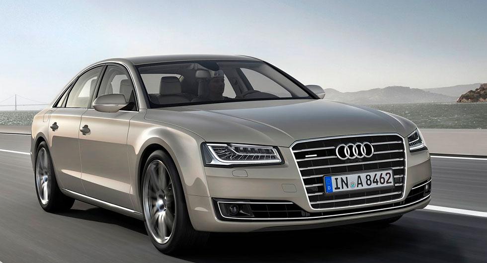 Audi A8 med dieselmotor släpper ut för mycket kväveoxider.