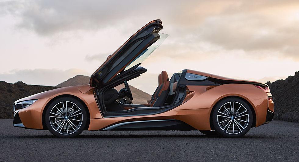 Här är BMW i8 Roadster