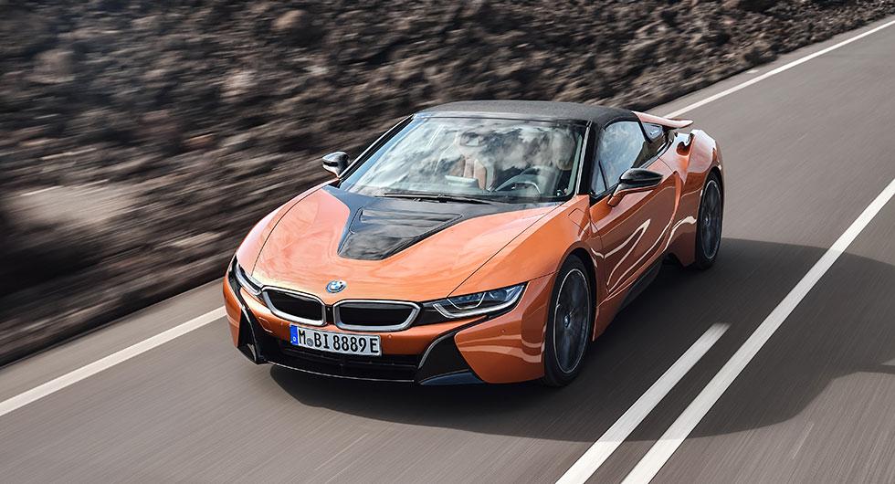 Här är BMW i8 Roadster