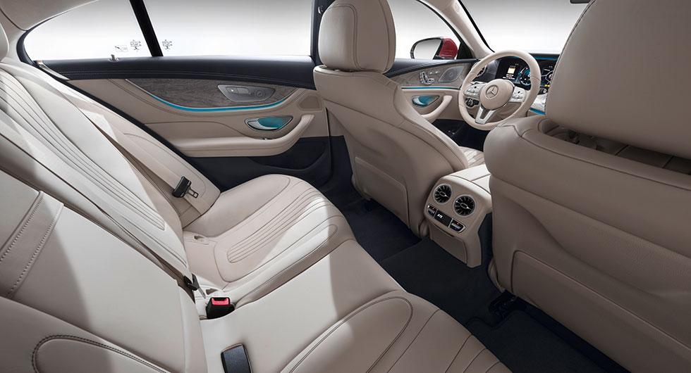 Plats för fler i nya Mercedes CLS