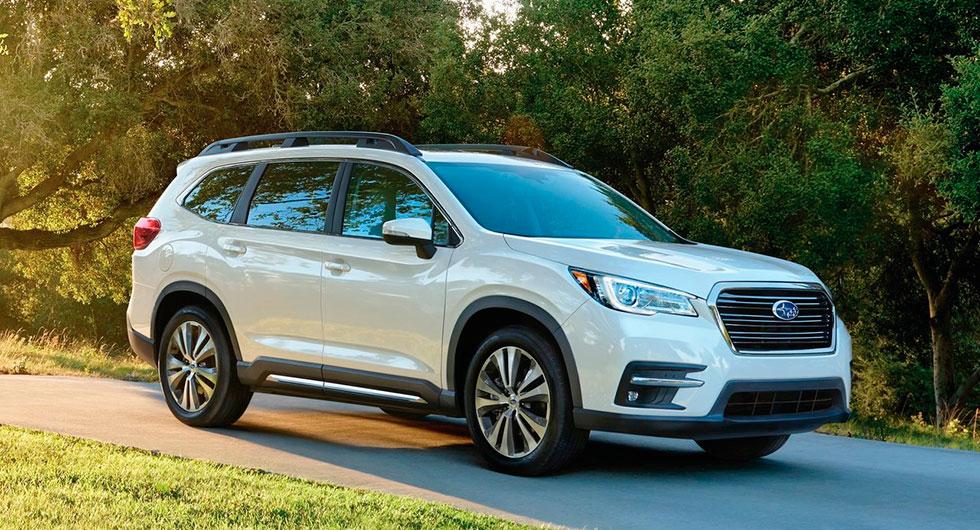 Sjusitsiga Subaru Ascent dyker upp