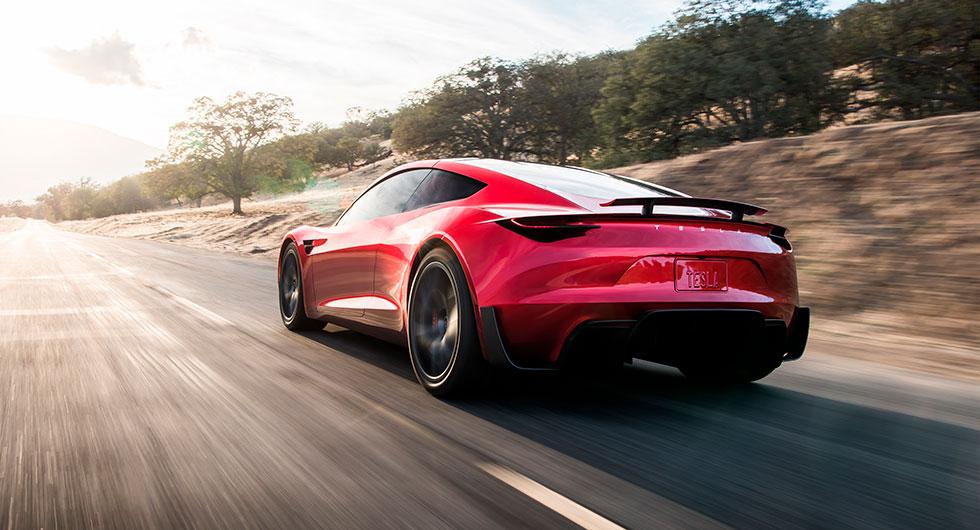 Teslas sportbil snabbast någonsin