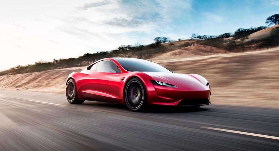 Teslas sportbil snabbast någonsin