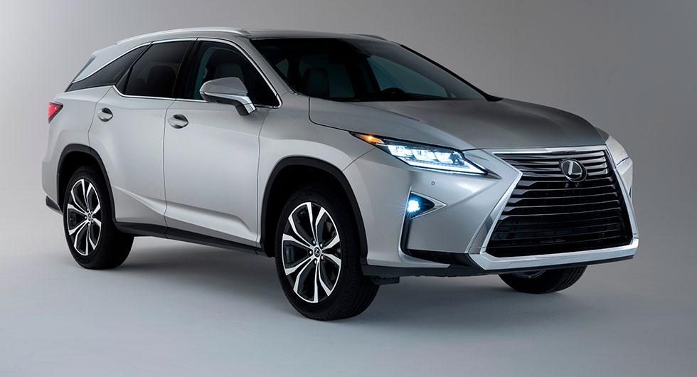 Förlängda Lexus RX L frontar LA Auto Show