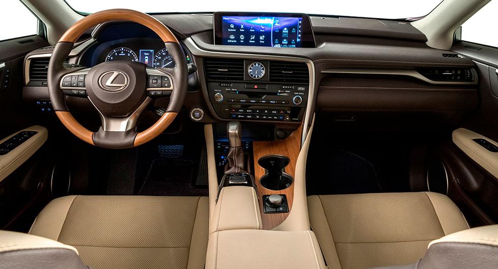 Förlängda Lexus RX L frontar LA Auto Show