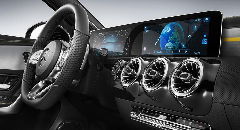 Nytt infotainmentsystem från Mercedes