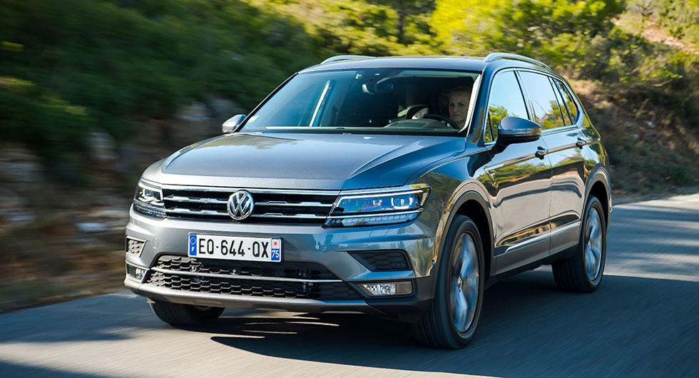 Allspace är 21,5 centimeter längre och har utökat hjulbasen med 10,9 centimeter jämfört med vanliga Tiguan.