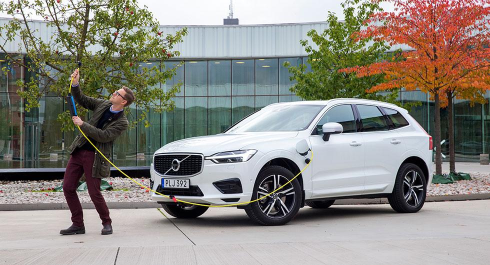 XC60 i laddhybridversion tar Volvo till toppen.