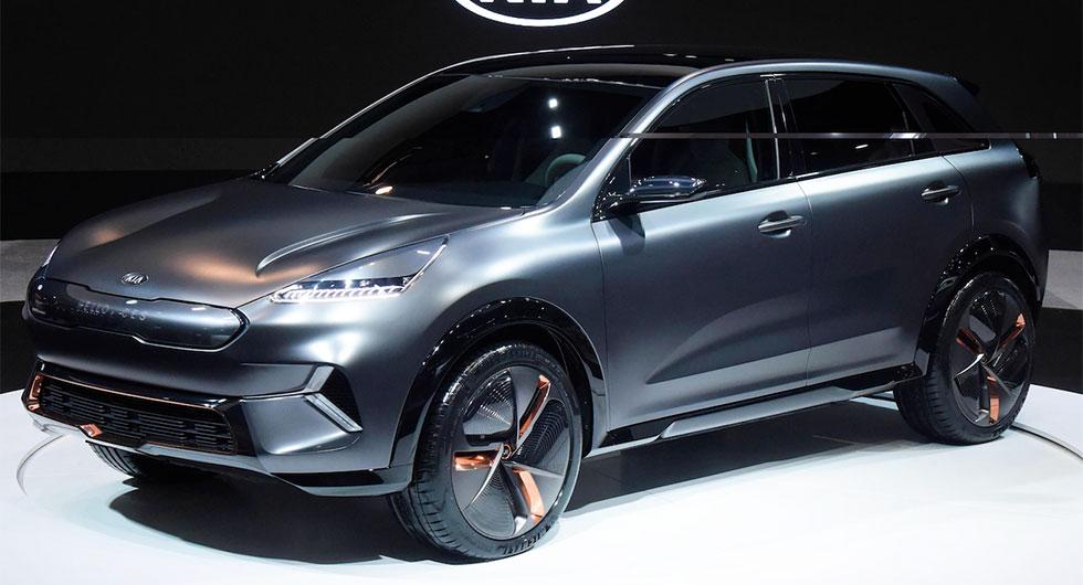 Kia Niro EV Concept når 38 mil på el