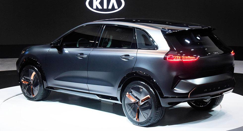 Kia Niro EV Concept når 38 mil på el